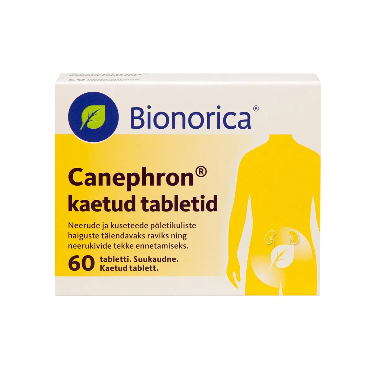 CANEPHRON KAETUD TBL 18MG+18MG+18MG N60 - Product Image