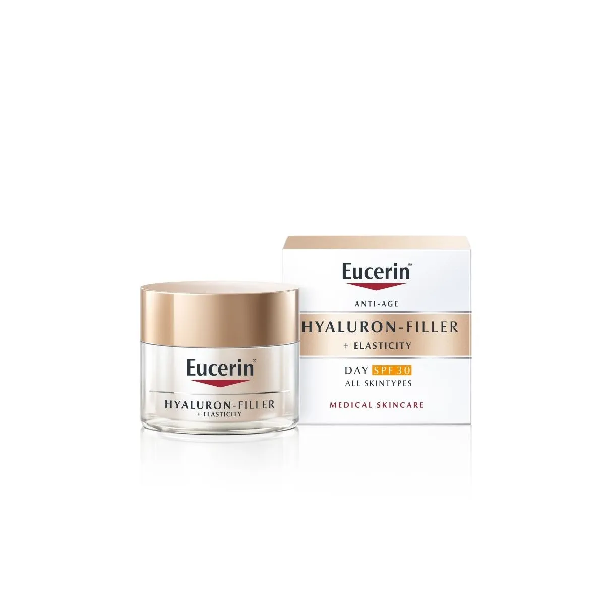 EUCERIN HYALURON FILLER+ELASTICITY PÄEVAKREEM SPF30 50ML - Product Image