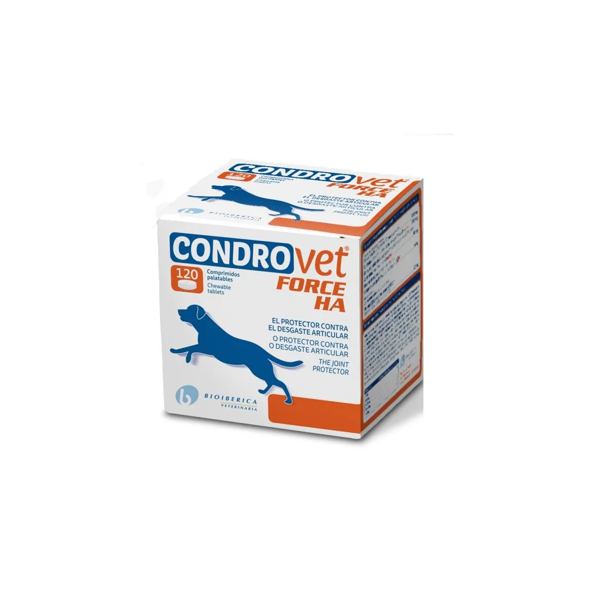 Bioiberica Condrovet Force HA koertele, N120 - Product Image