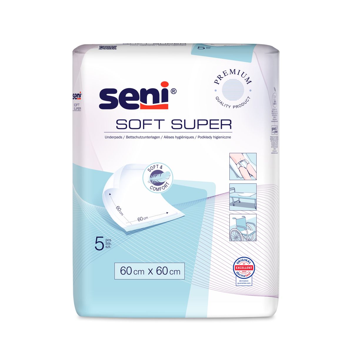 SENI SOFT SUPER ALUSLINAD 60X60CM N5 - Product Image