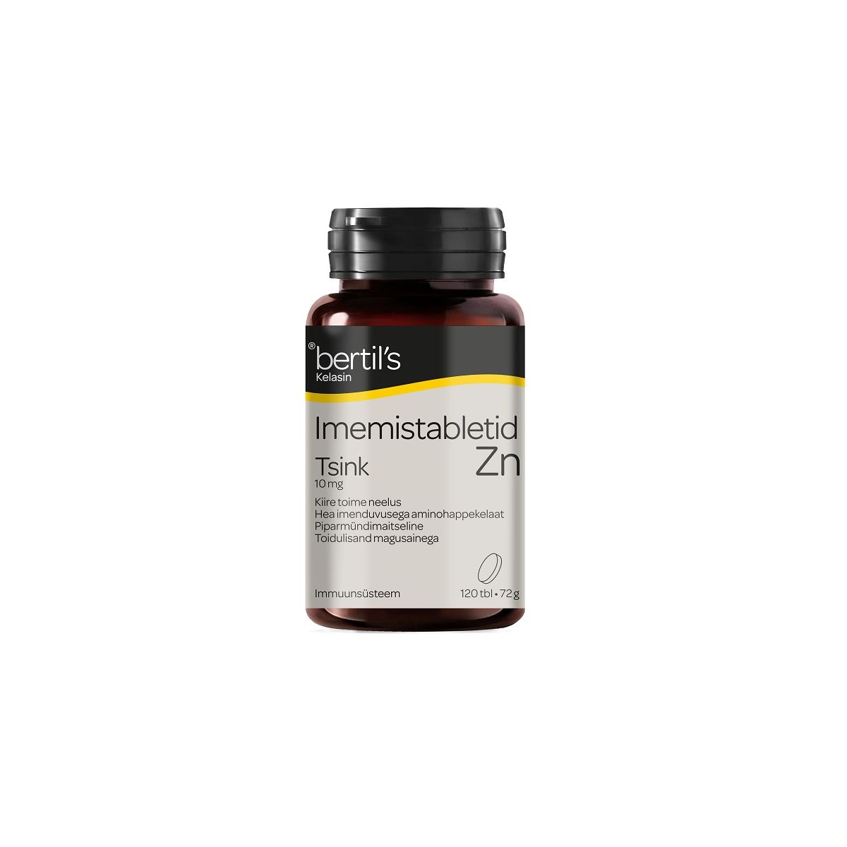 BERTILS TSINK IMEMISTBL 10MG N120 - Product Image