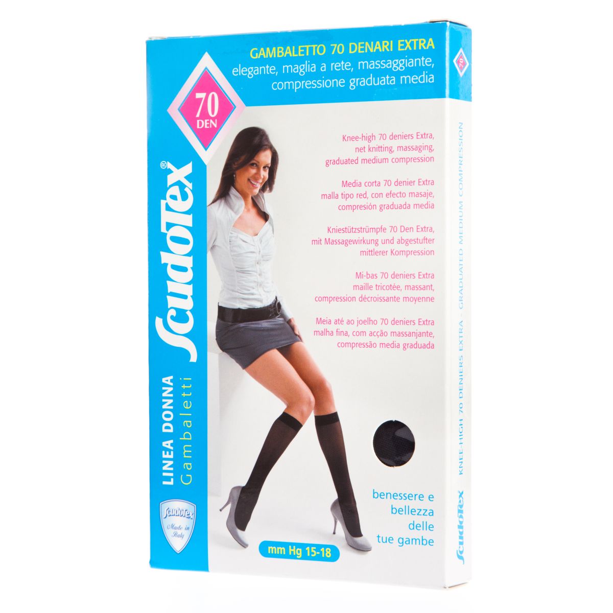 SCUDOTEX PÕLVIKUD 70DEN T4 NERO - Product Image