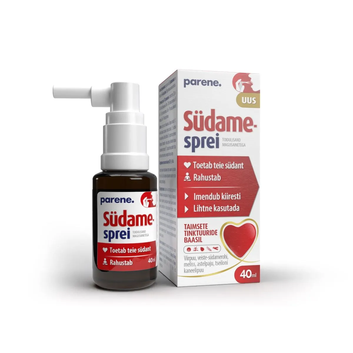 PARENE SÜDAMESPREI 40ML - Product Image