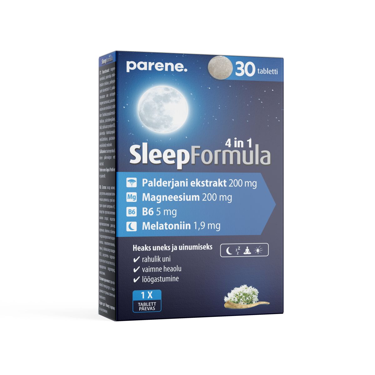 PARENE SLEEP FORMULA TABLETID N30 - Product Image