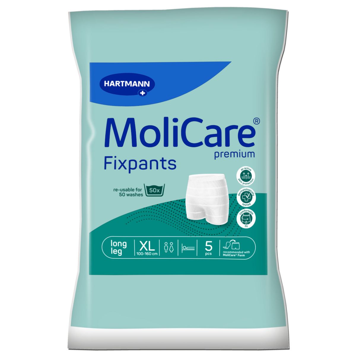 MOLICARE FIXPANTS LONG LEG XL N5 - Product Image