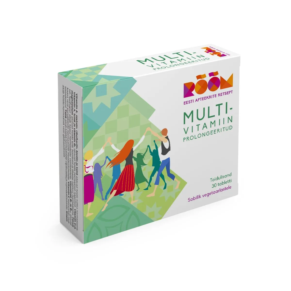 RÕÕM MULTIVITAMIIN PROLONGEERITUD TBL N30 - Product Image