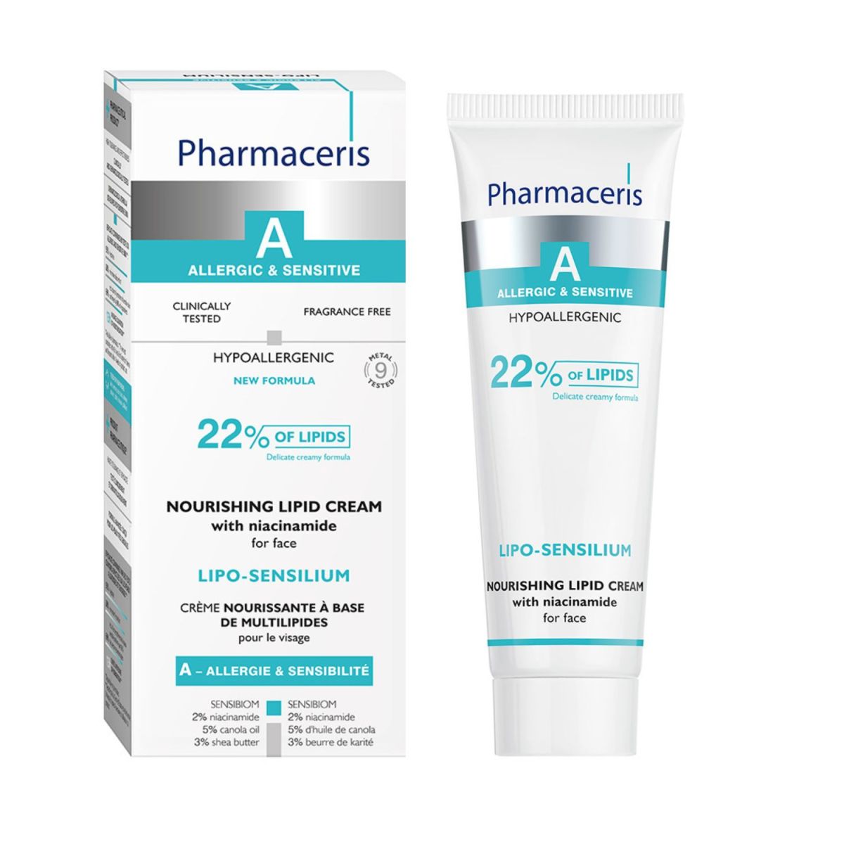 PHARMACERIS A LIPO-SENSILIUM NÄOKREEM TOITEV 50ML - Product Image