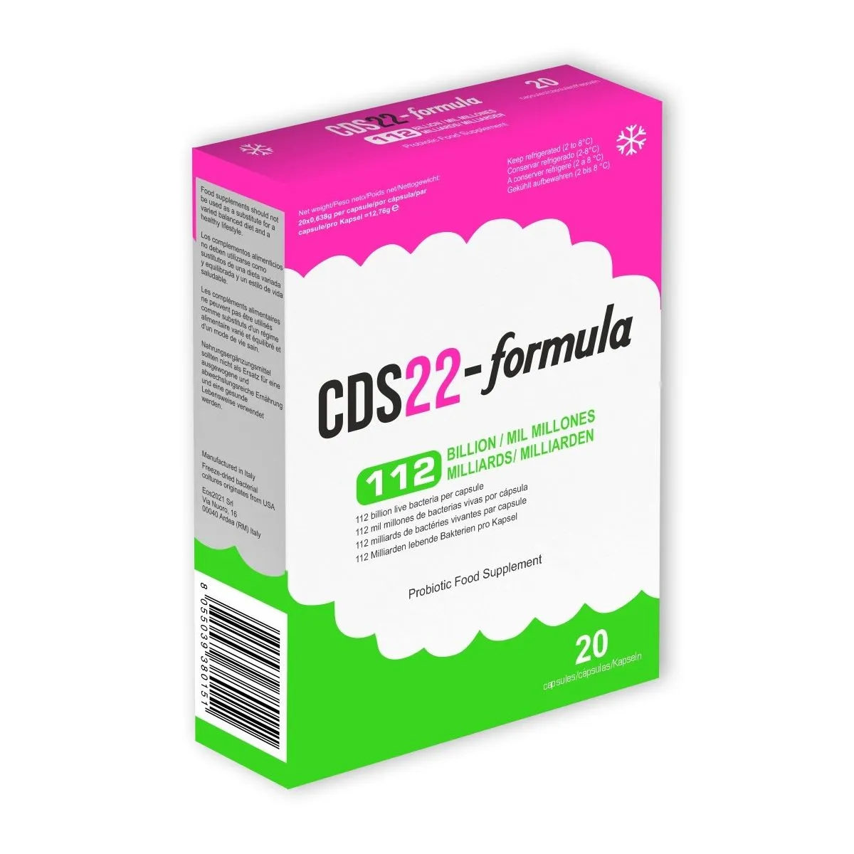 CDS22-FORMULA 112 MILJARDIT KAPSLID N20 - Product Image