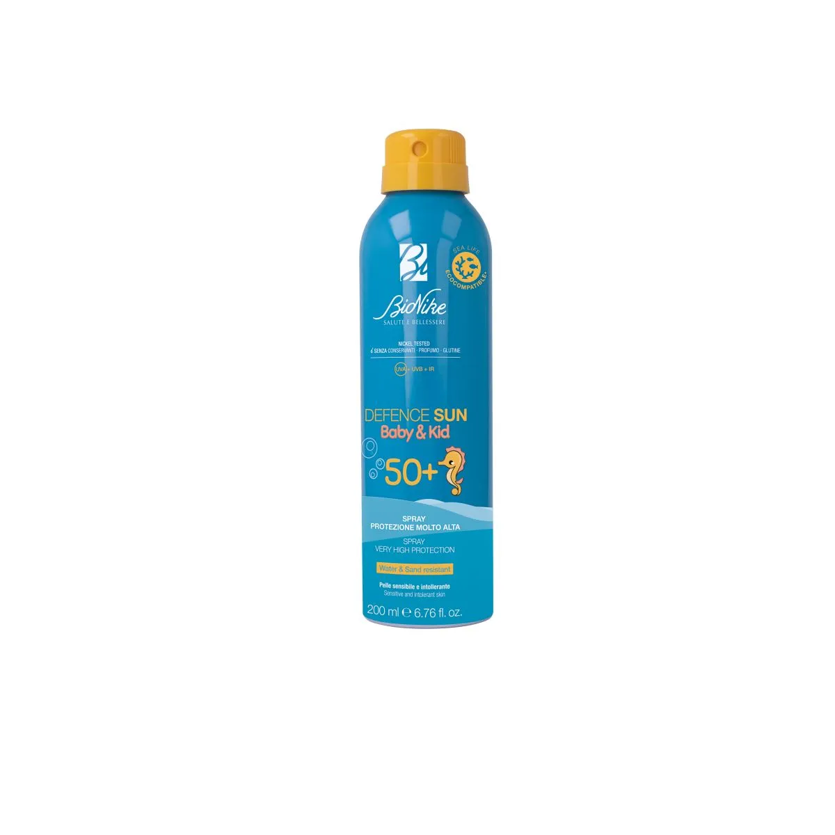 BIONIKE SUN PÄIKESEKAITSE AEROSOOL LASTELE SPF50+ 200ML - Product Image