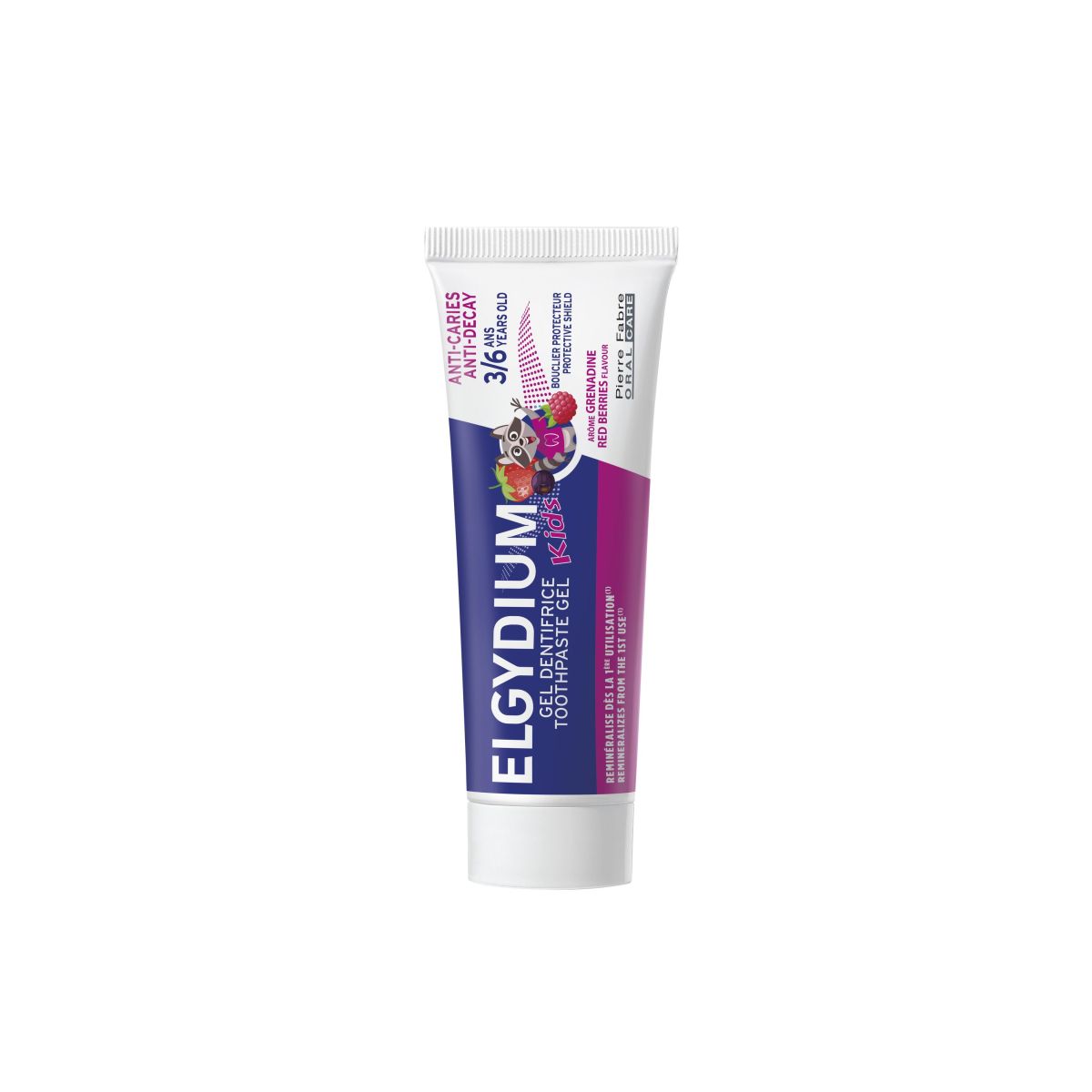 ELGYDIUM HAMBAPASTA KIDS RED BERRIES 50ML - Product Image