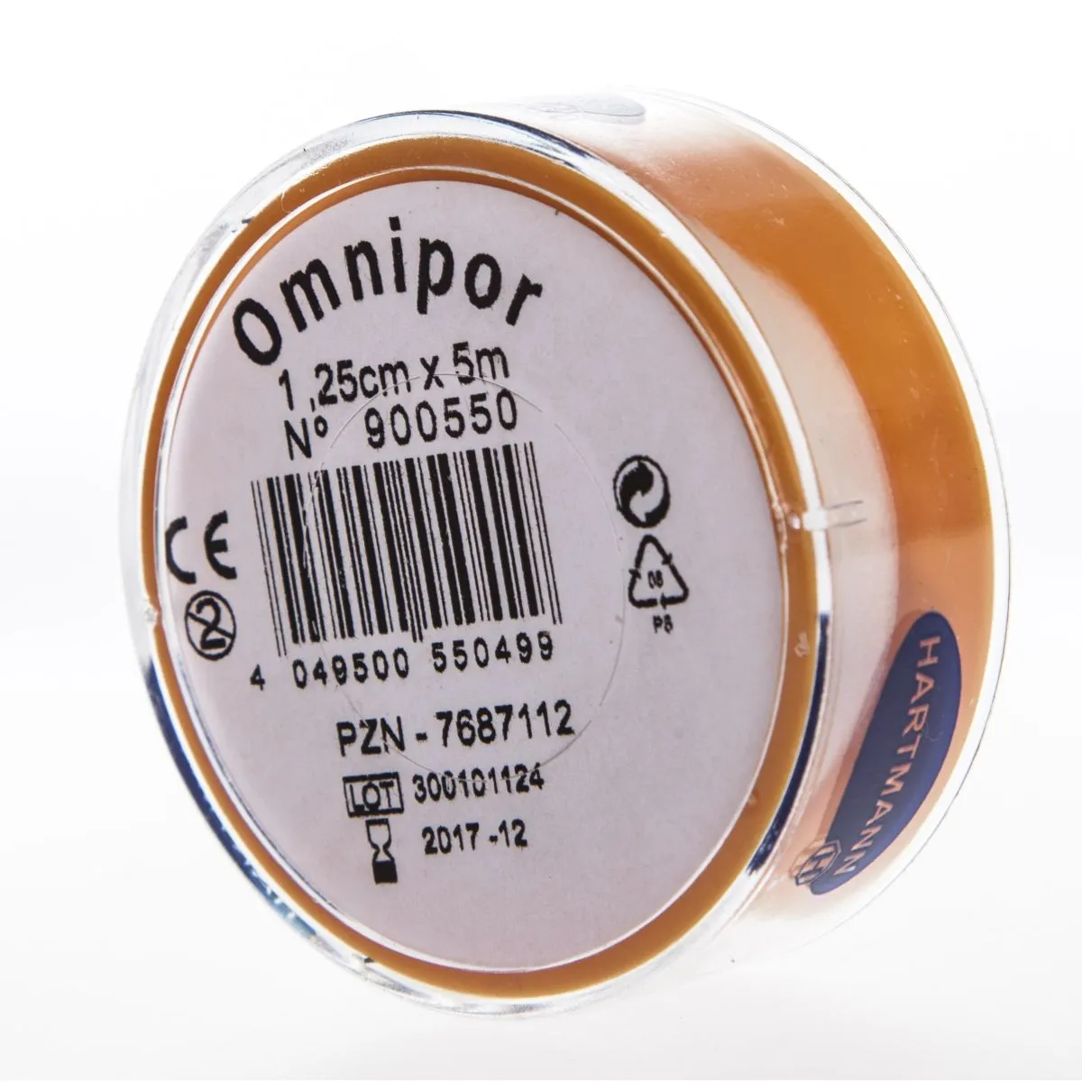 OMNIPOR RULLPLAASTER 1,25CMX5M (PABERIST) - Product Image