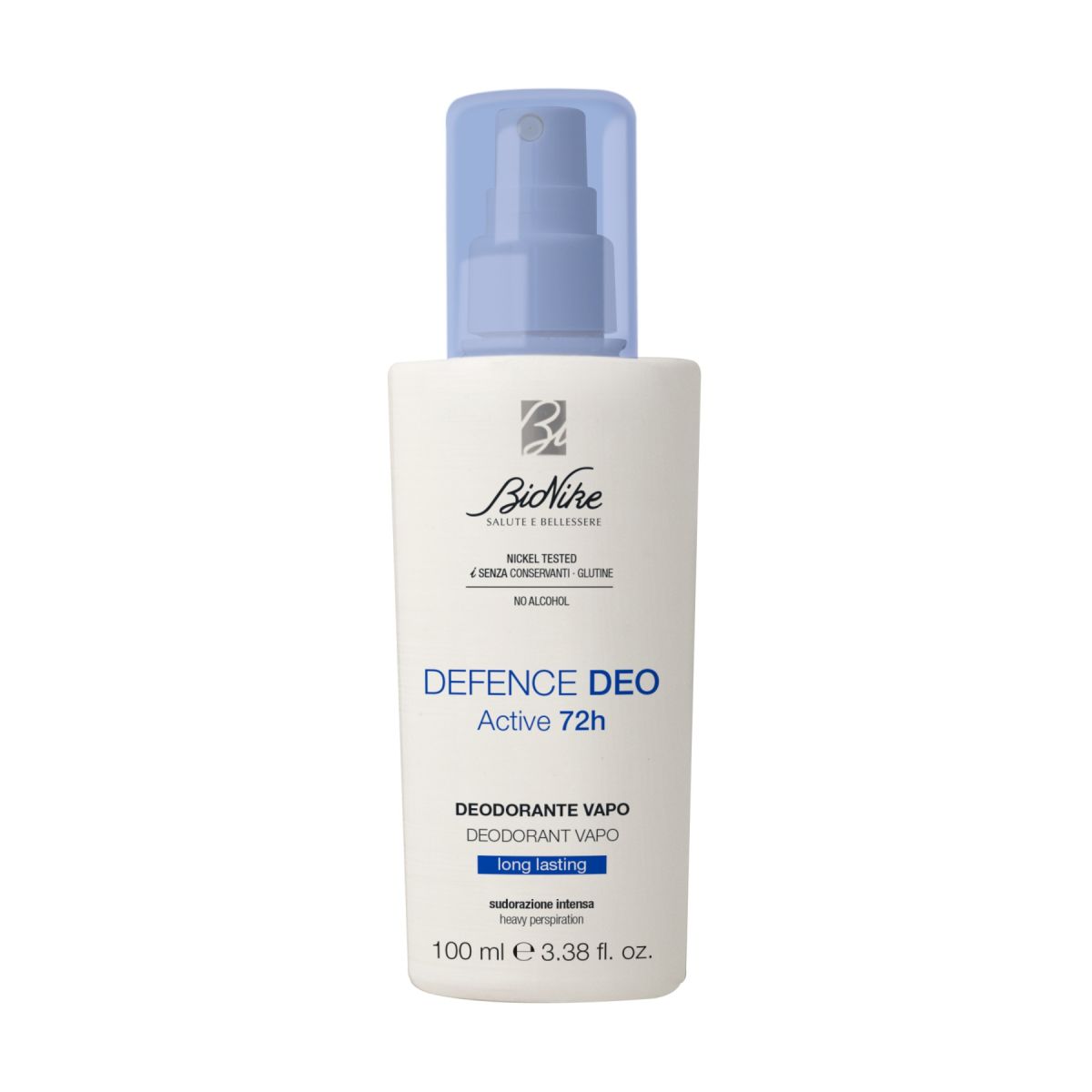 BIONIKE DEODORANT PIHUSTIGA ACTIVE 72H 100ML - Product Image