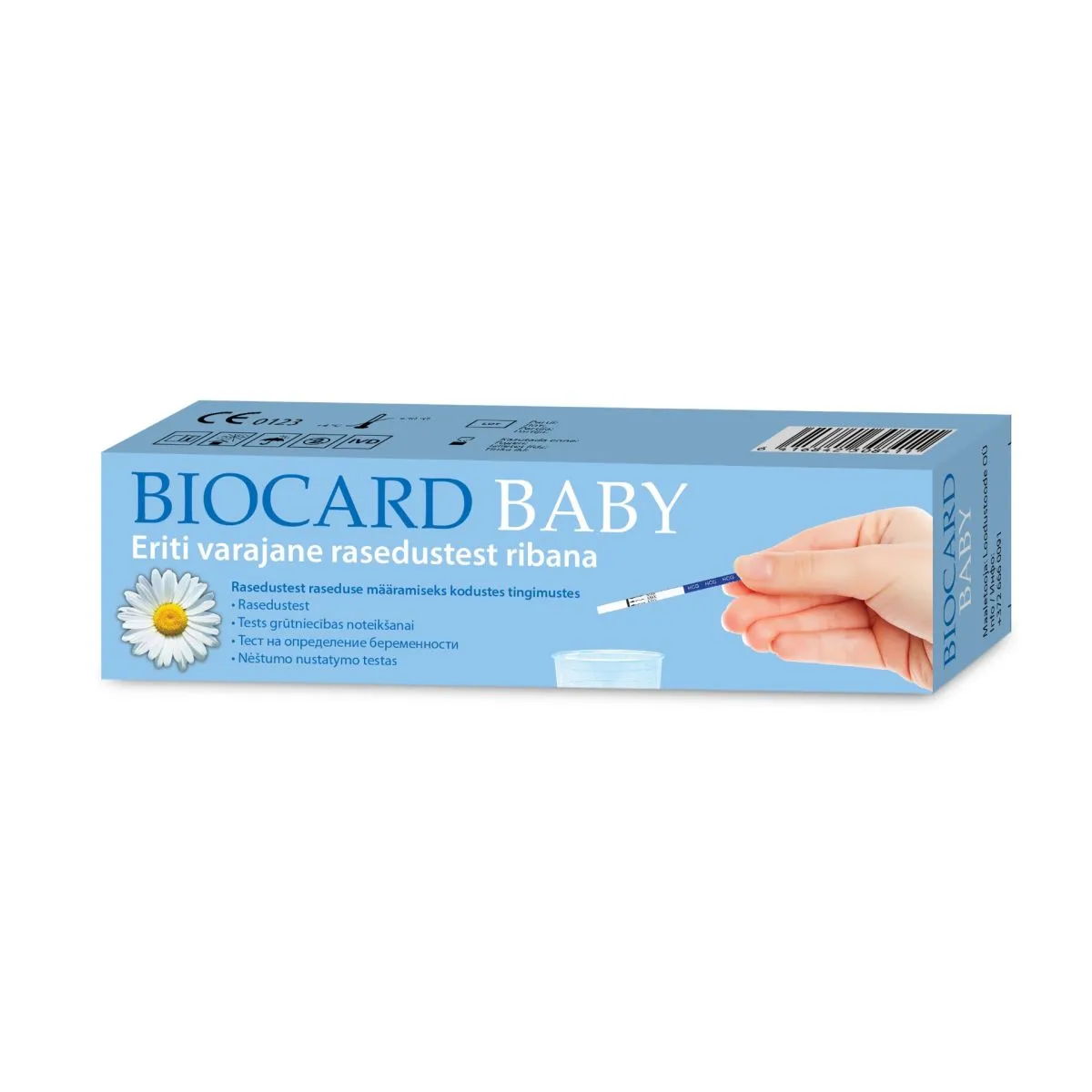 RASEDUSTEST BIOCARD HCG BABYSTICK - Product Image