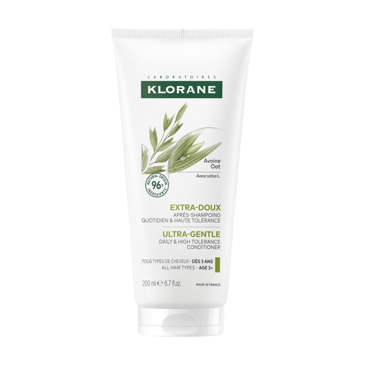 KLORANE JUUKSEPALSAM KAERAEKSTRAKTIGA 200ML - Product Image