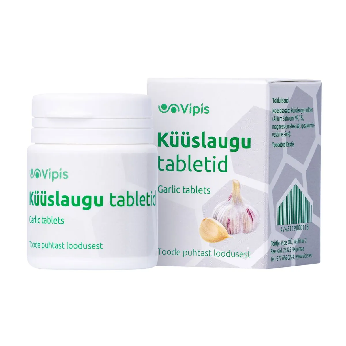 VIPIS KÜÜSLAUGU TABLETID N50 - Product Image