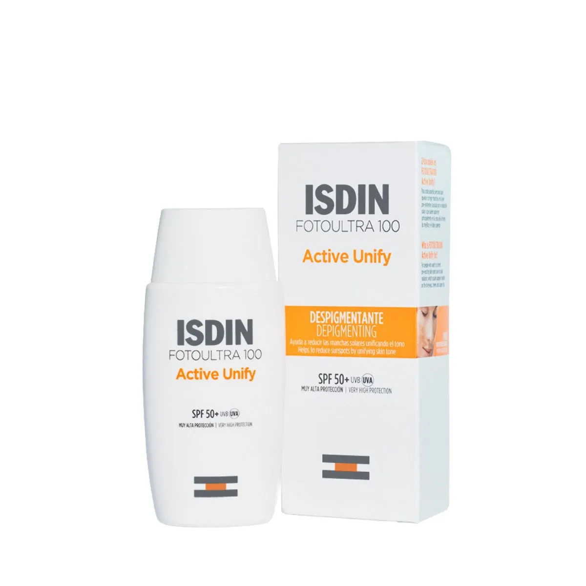 ISDIN SUN PÄIKESEKAITSEVEDELIK JUMET ÜHTLUSTAV SPF50+ 50ML - Product Image