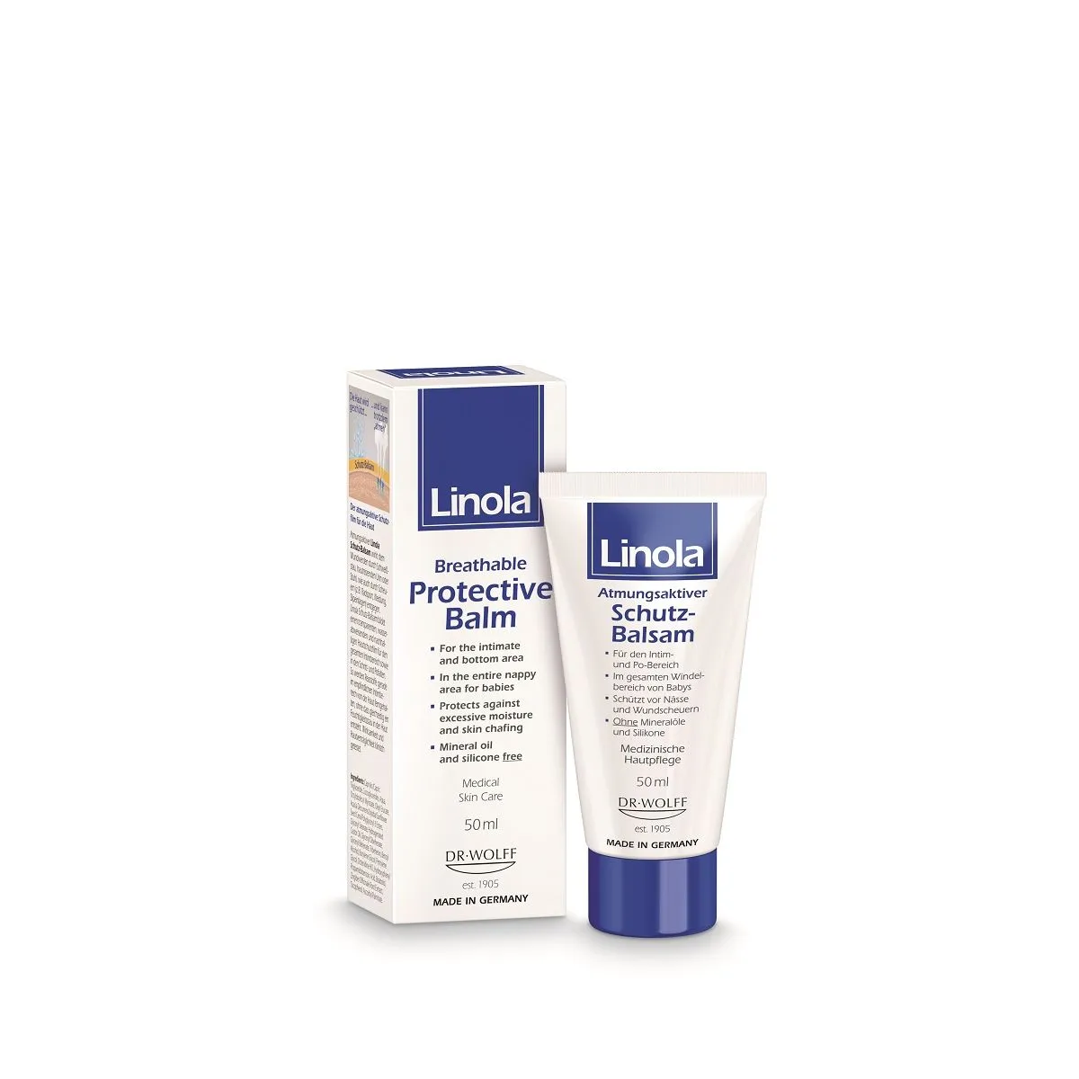 LINOLA NAHAKAITSEPALSAM 50ML - Product Image
