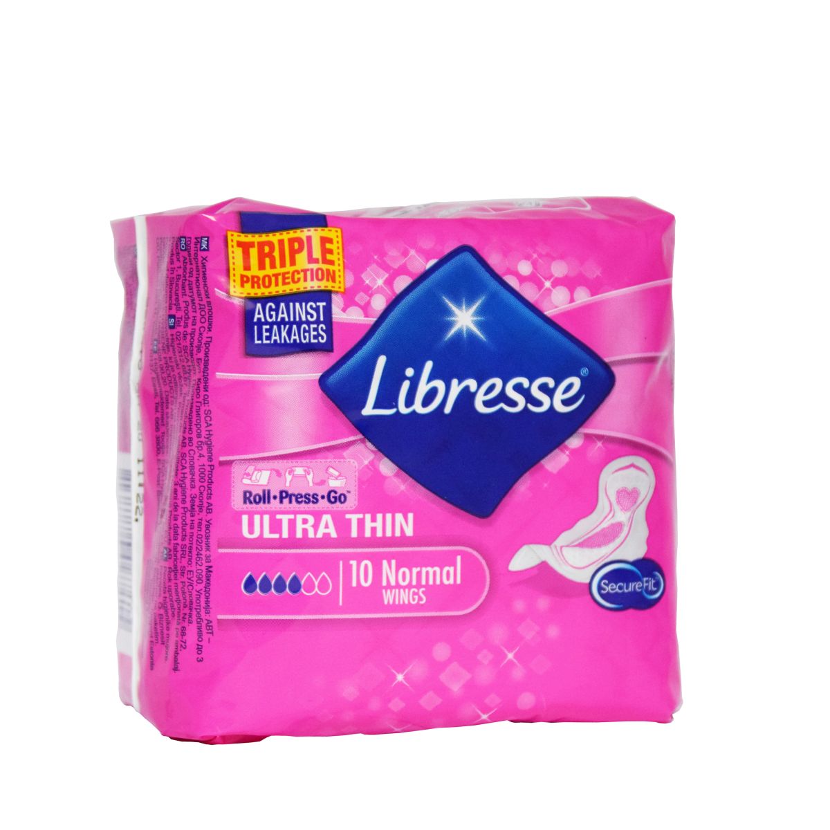 LIBRESSE HÜG SIDE ULTRA NORMAL WING N10 (SINGLES) - Product Image