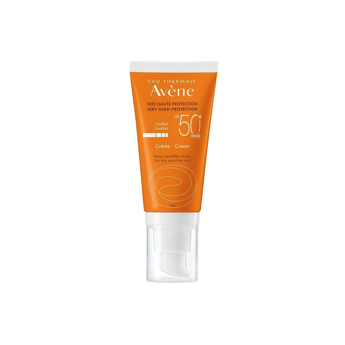 AVENE SUN PÄIKESEKAITSEKREEM SPF50+ KUIVALE NAHALE 50ML - Product Image