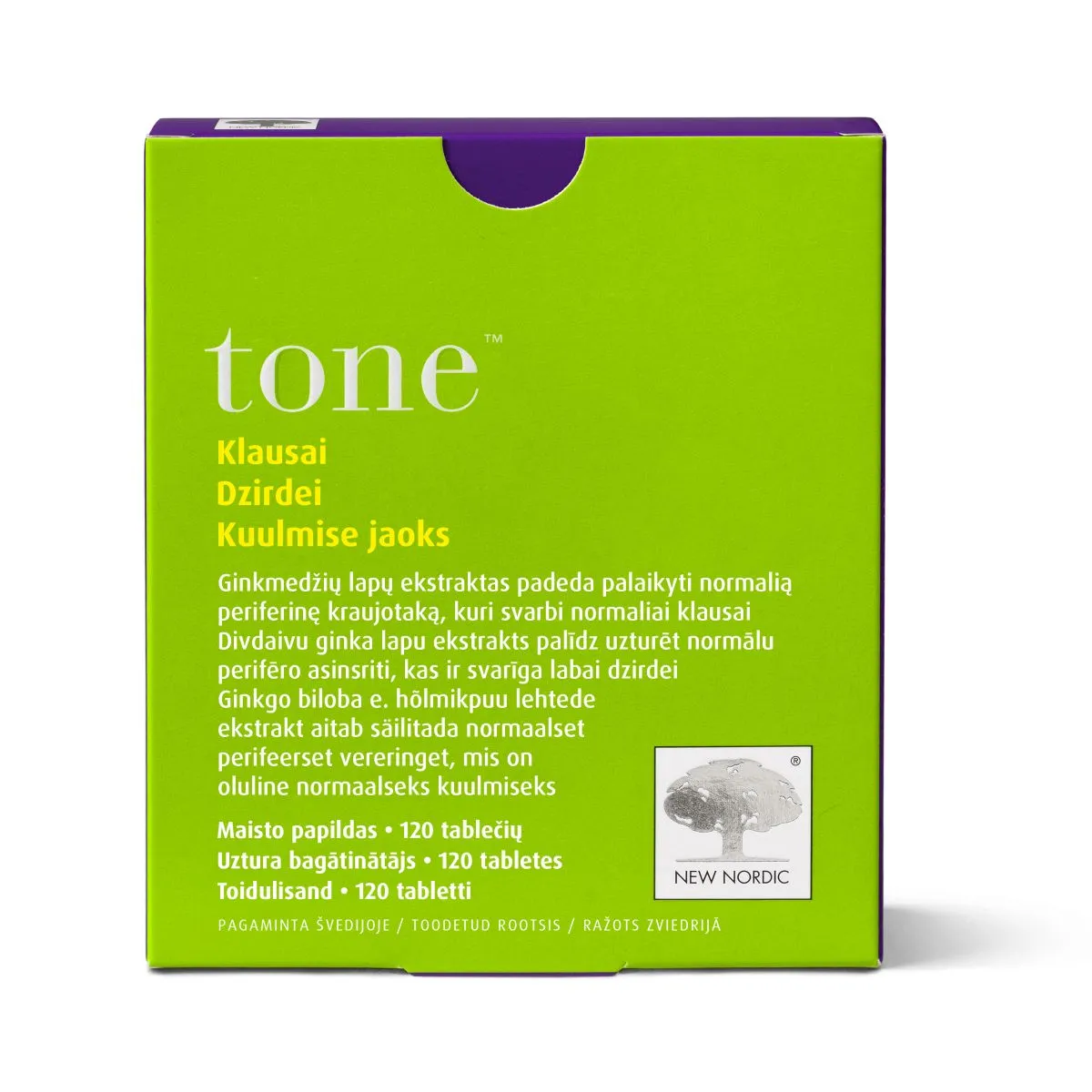 NEW NORDIC TONE TBL N120 - Product Image