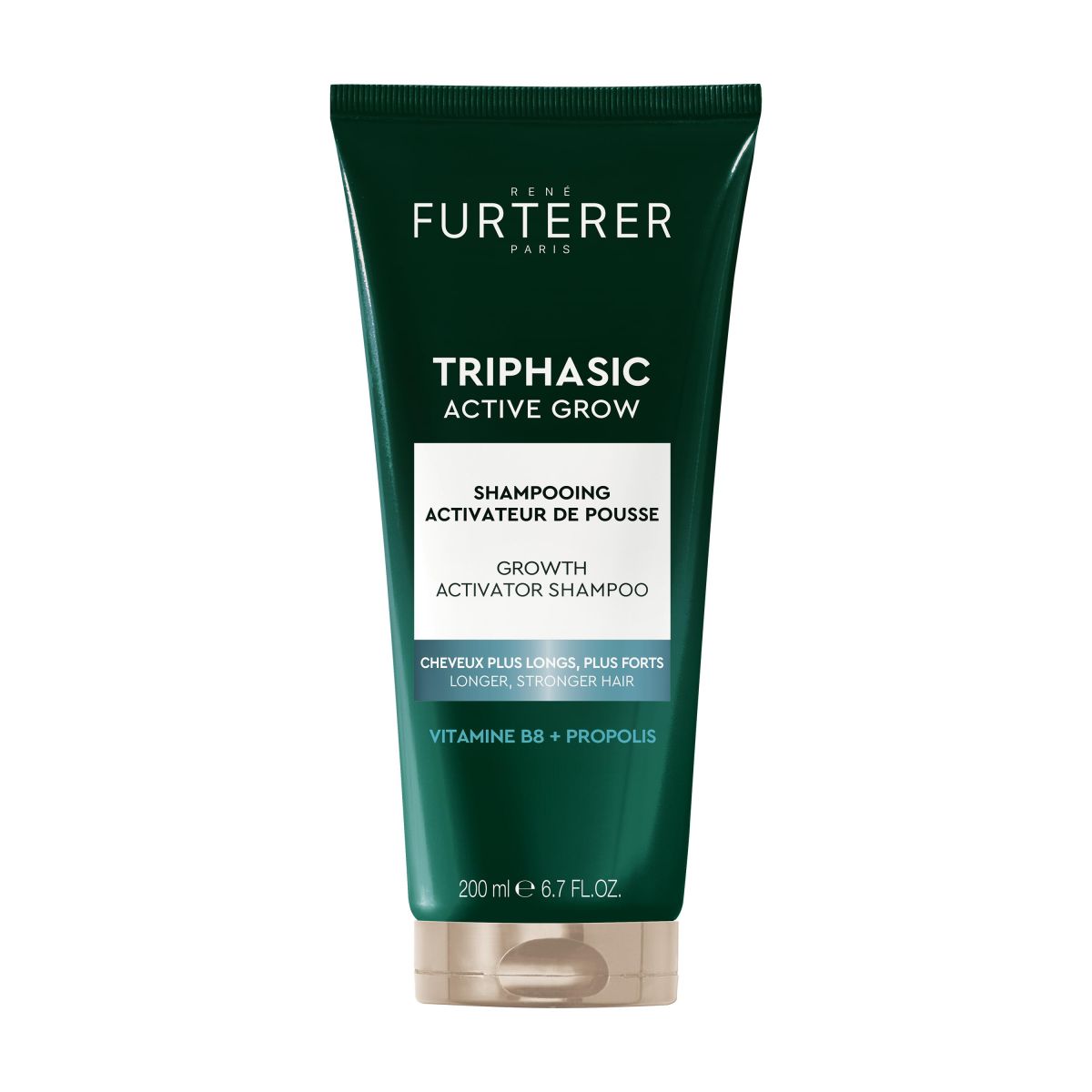 RENE FURTERER TRIPHASIC SHAMPOON JUUSTE KASVU AKTIV 200ML - Product Image