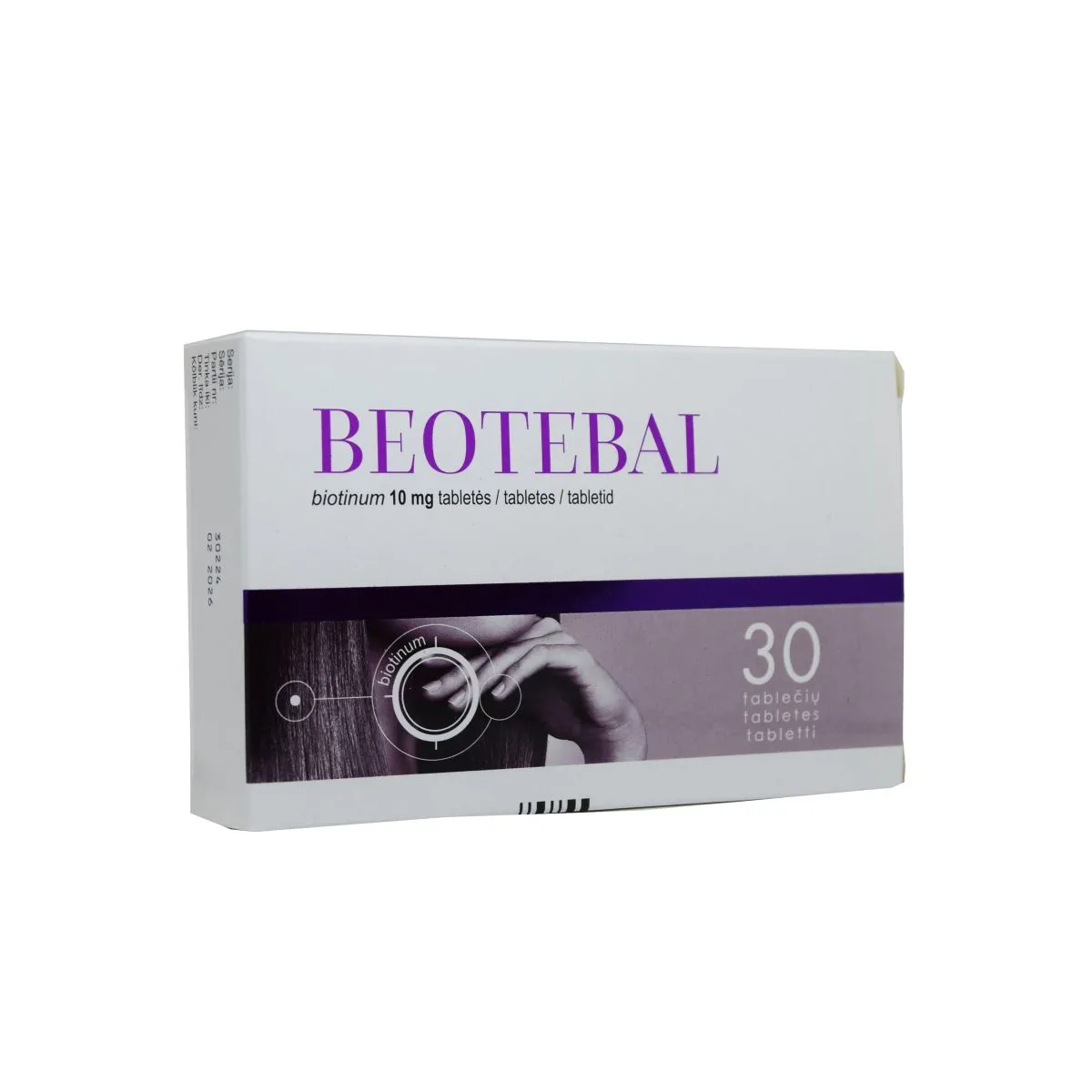 BEOTEBAL TBL 10MG N30 - Product Image