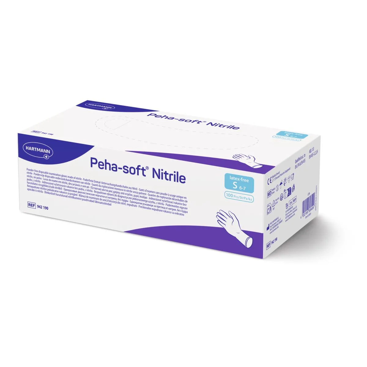 PEHA-SOFT KINDAD NITRILE PUUDRIVABAD S N100 - Product Image