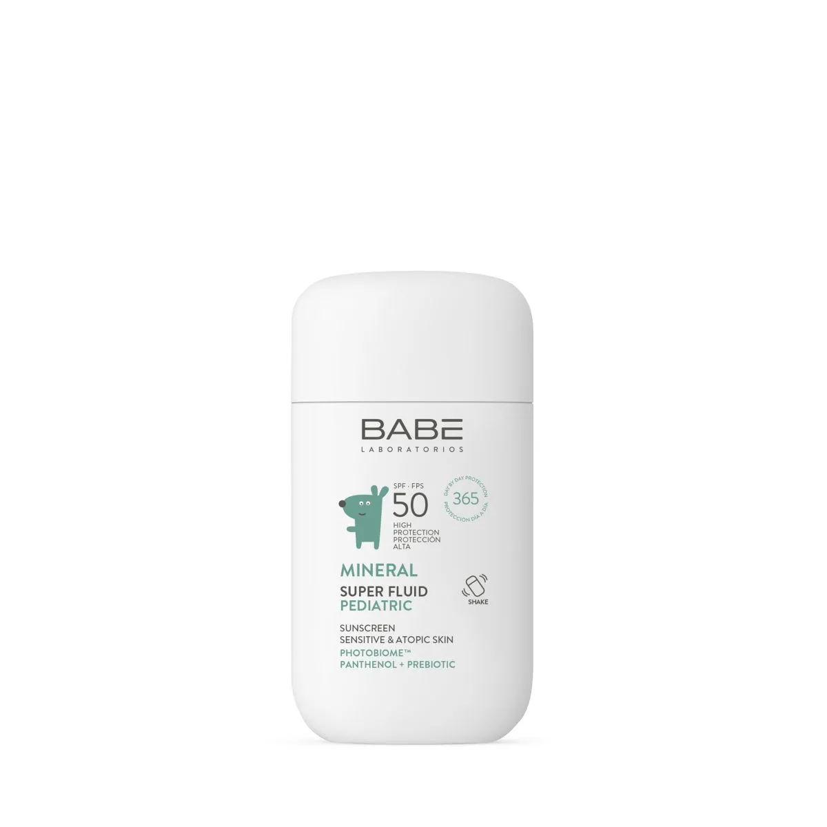 BABE PEDIATRIC MINERAALNE SUPERFLUID SPF50  50ML - Product Image
