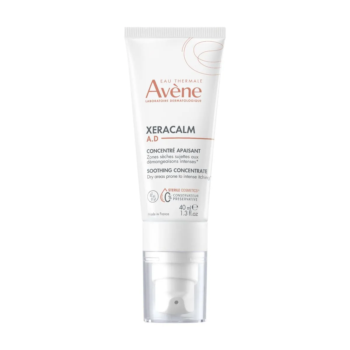 AVENE XERACALM A.D SÜGELUSVASTANE KONTSENTRAAT RAHUSTAV 40ML UUS - Product Image