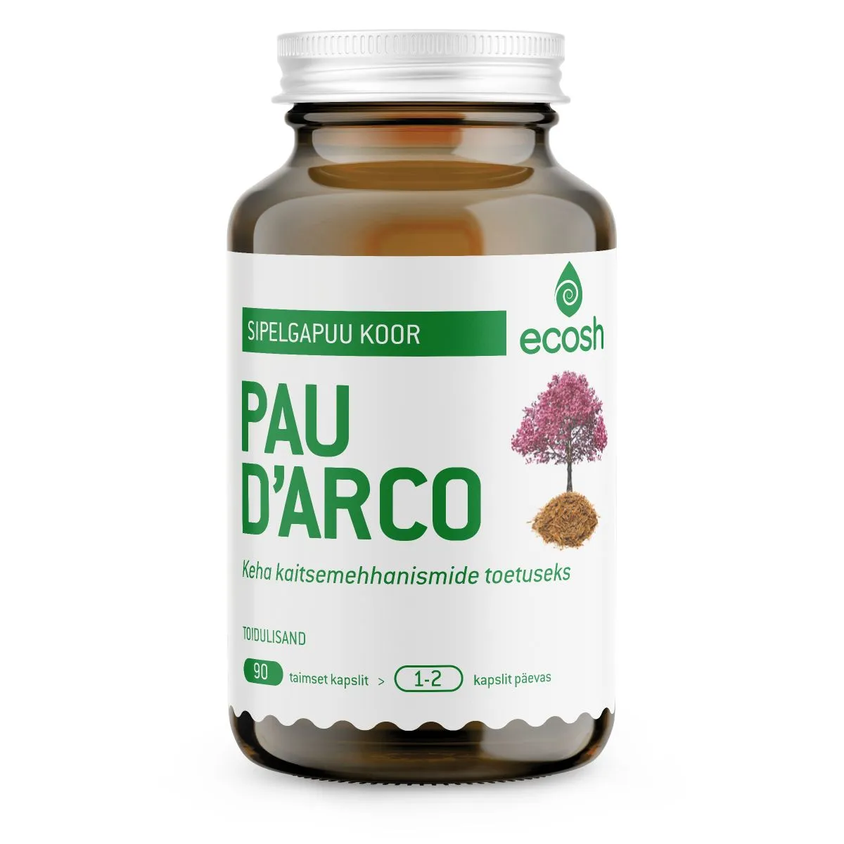 ECOSH PAU D'ARCO SIPELGAPUU KOORE KAPSLID N90 - Product Image