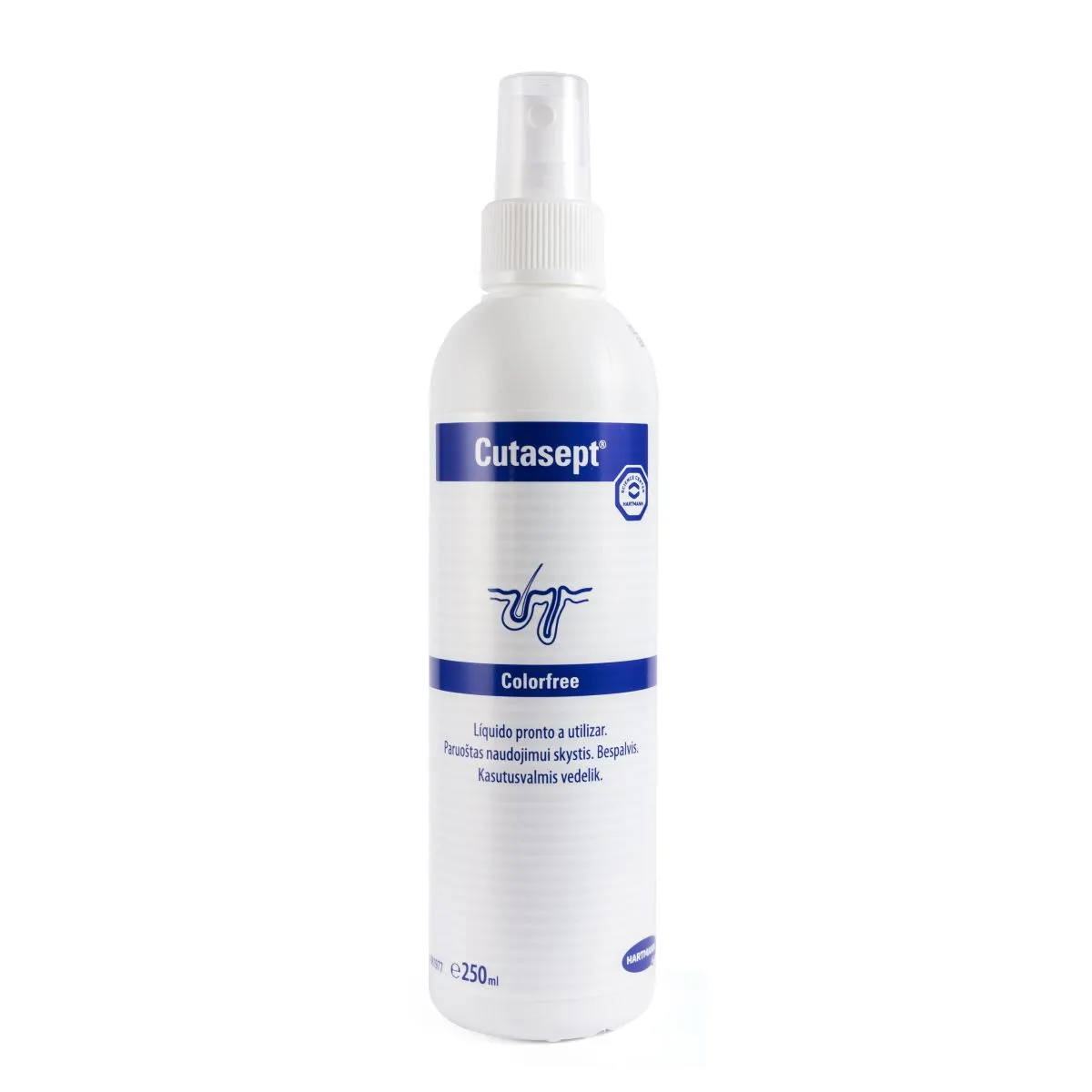 CUTASEPT COLORFREE NAHALE 250ML (NAHA DESINFEKTSIOON) - Product Image