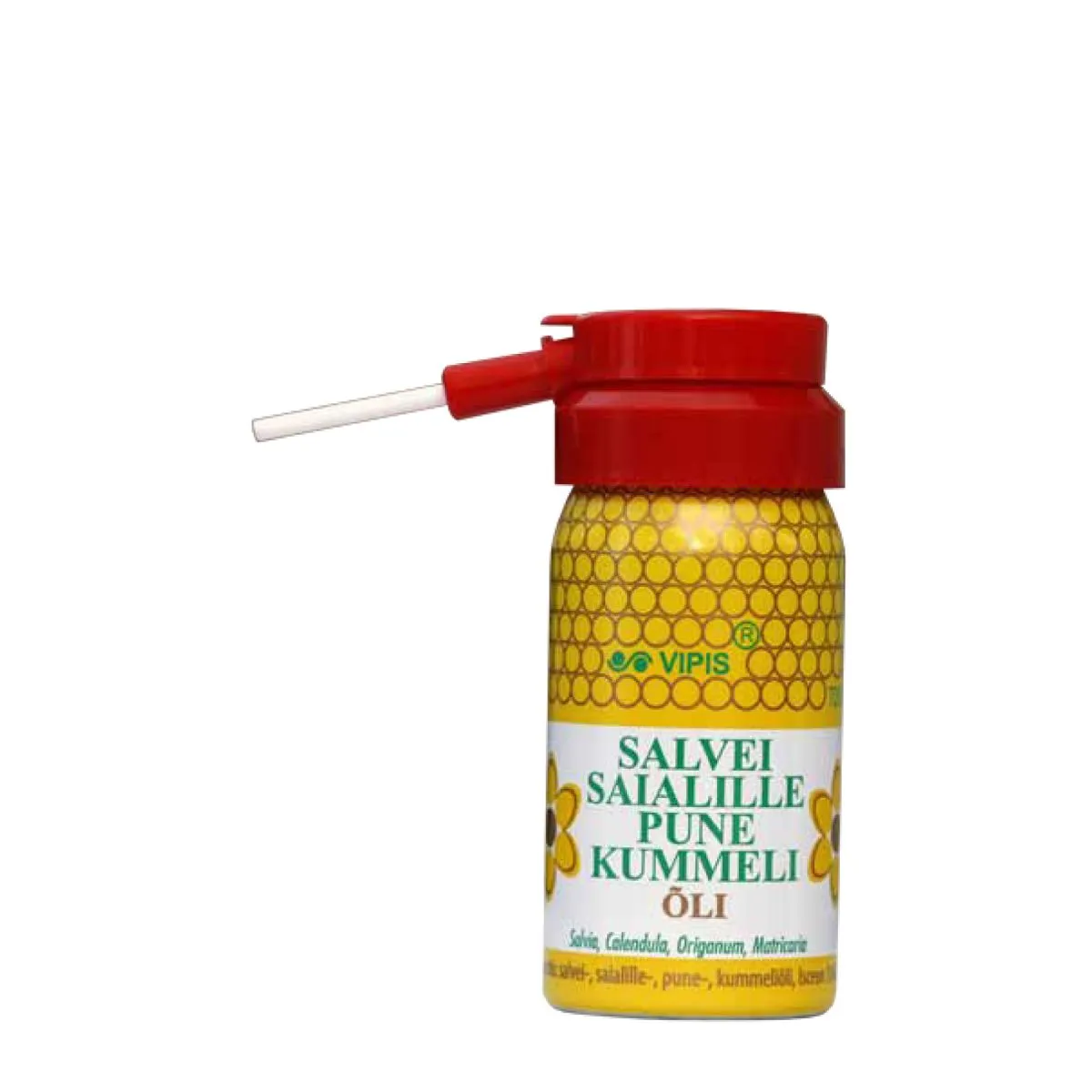 VIPIS SALVEI-SAIALILL-PUNE-KUMMEL ÕLI AEROSOOL 31G - Product Image