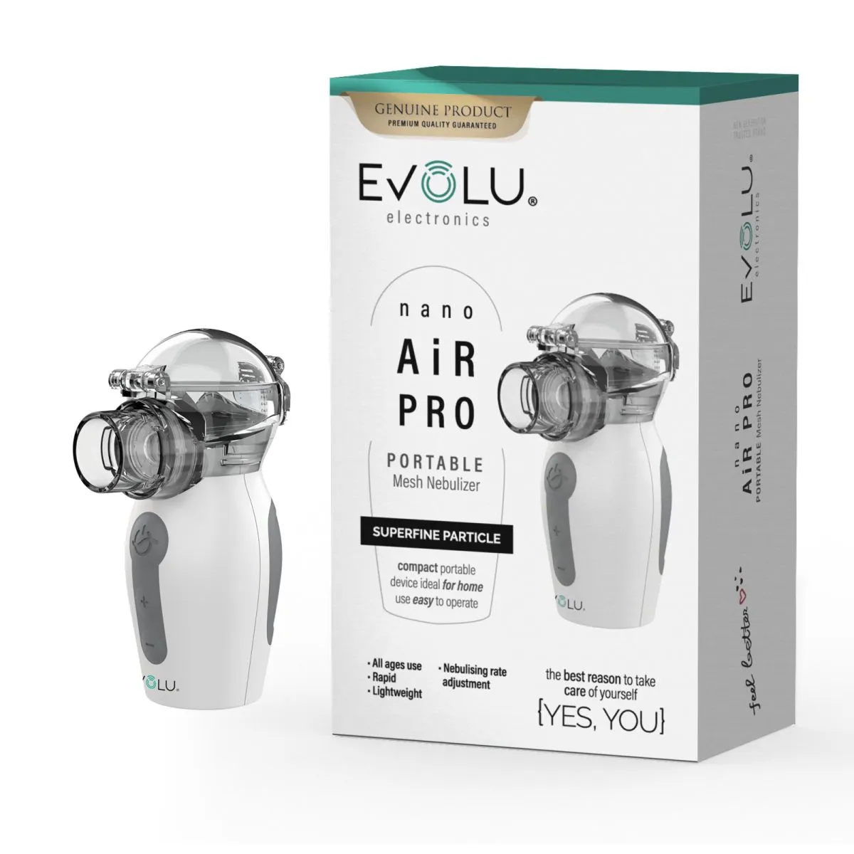 INHALAATOR EVOLU NANO AIR PRO AEROCENTRE - Product Image