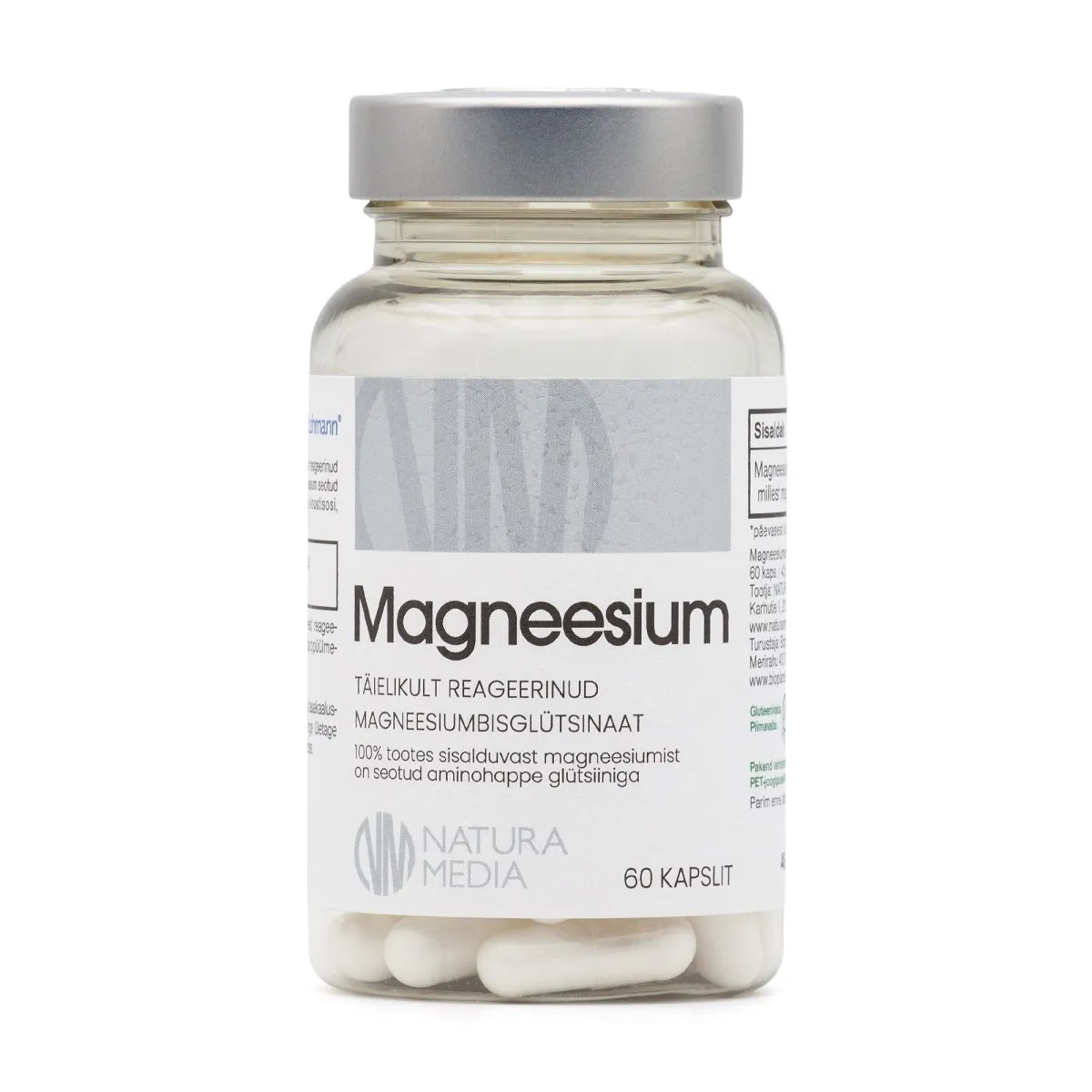 MAGNEESIUM BISGLÜTSINAAT KAPSLID N60 - Product Image