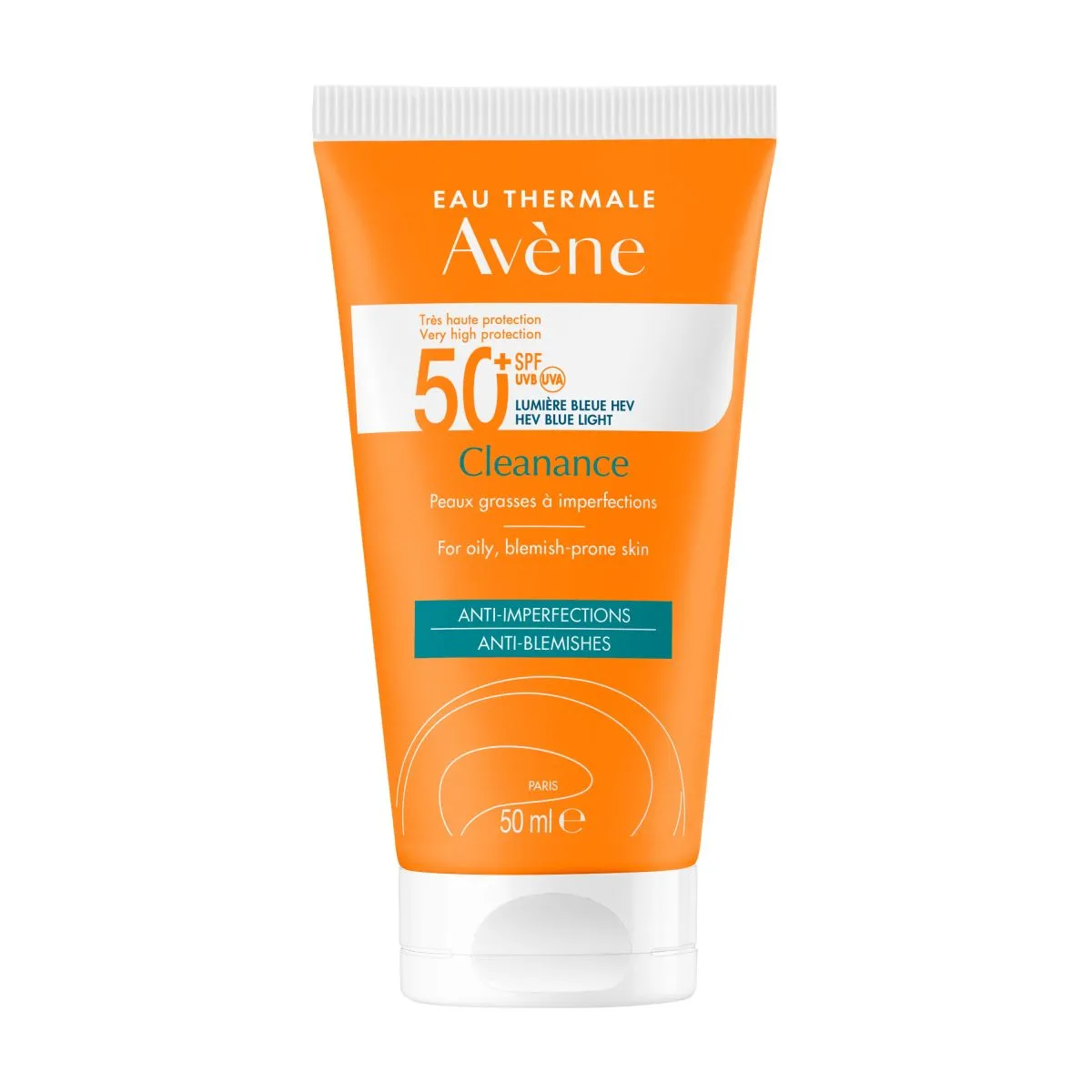 AVENE CLEANANCE SUN PÄIKESEKAITSEEMULSIOON SPF50+ 50ML - Product Image