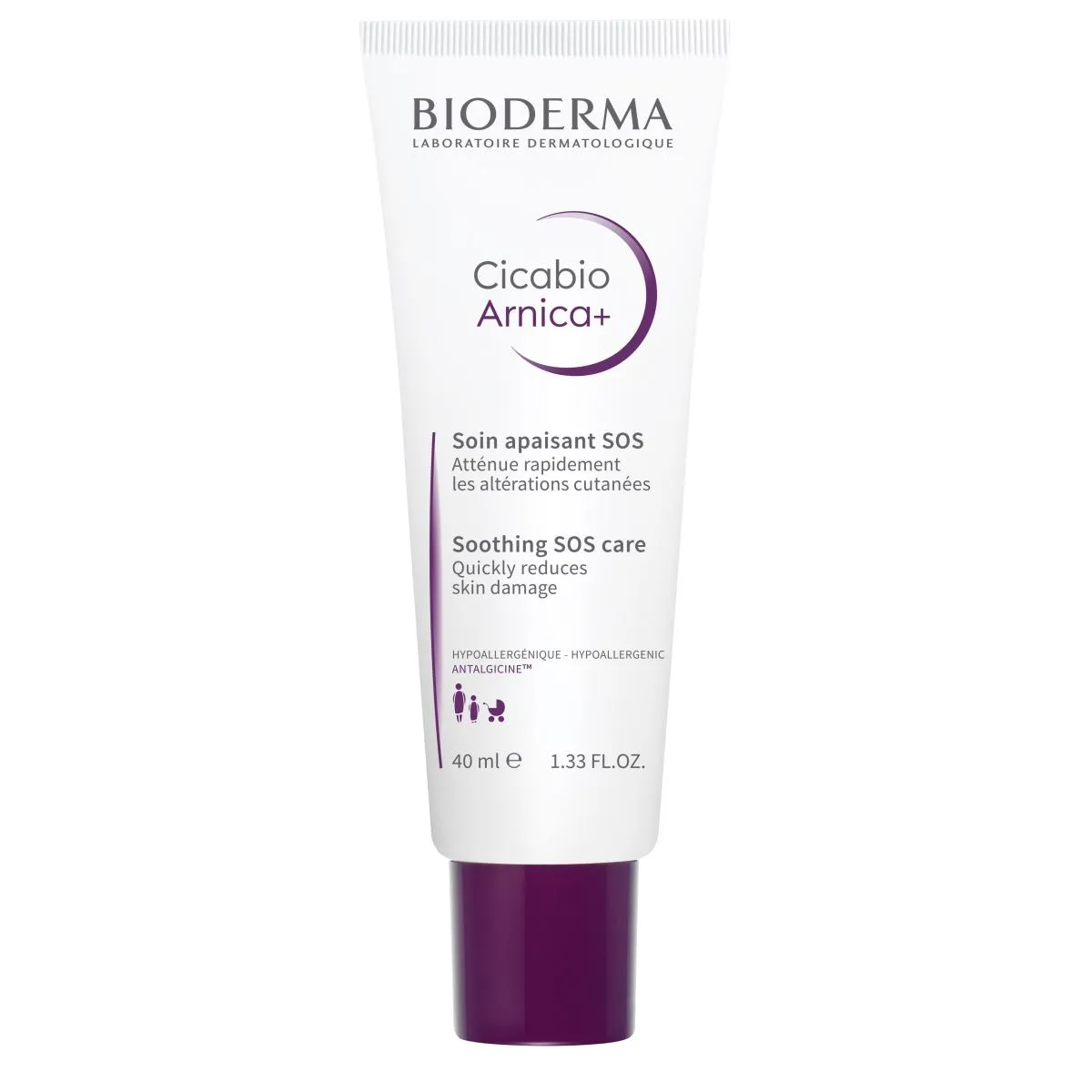 BIODERMA CICABIO ARNICA+ KREEM VEREVALUMITELE-MUHKUDELE 40ML - Product Image
