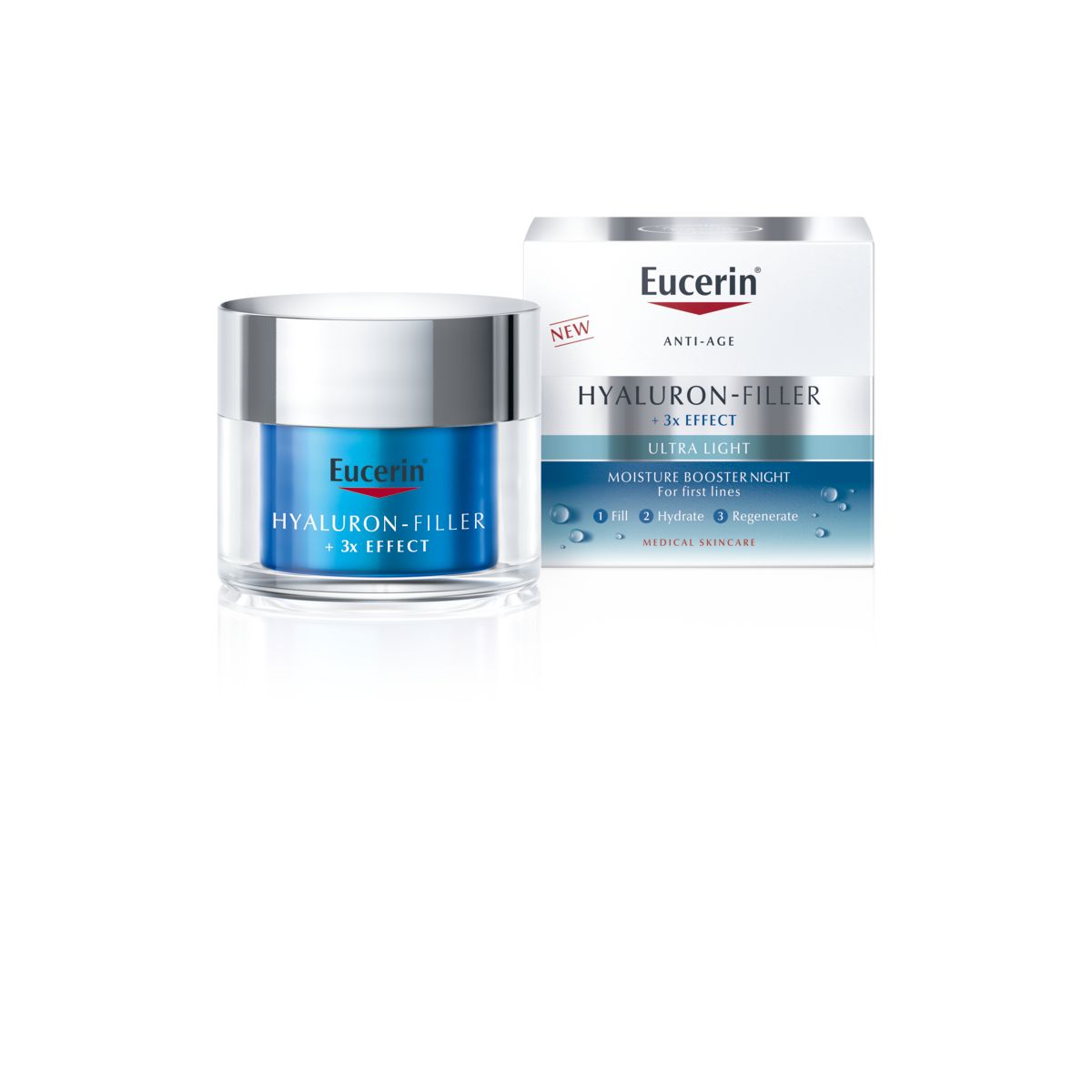 EUCERIN HYALURON-FILLER GEEL-KREEM ÖINE NIISUTAV 50ML - Product Image