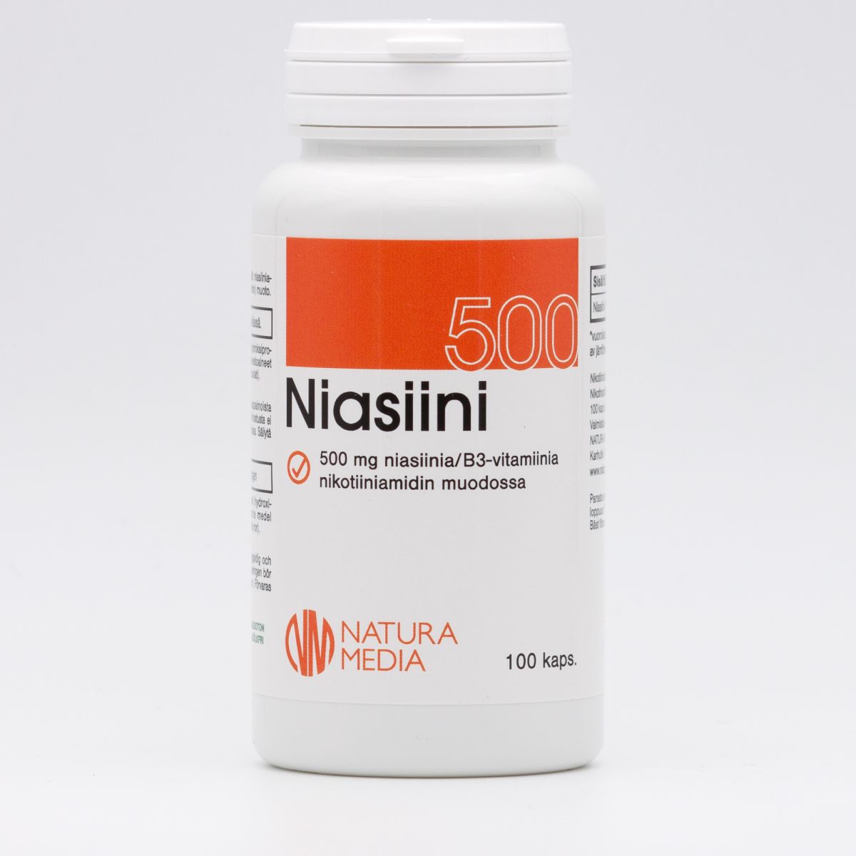 B3 NIKOTIINAMIID KAPSLID 500MG N100 - Product Image