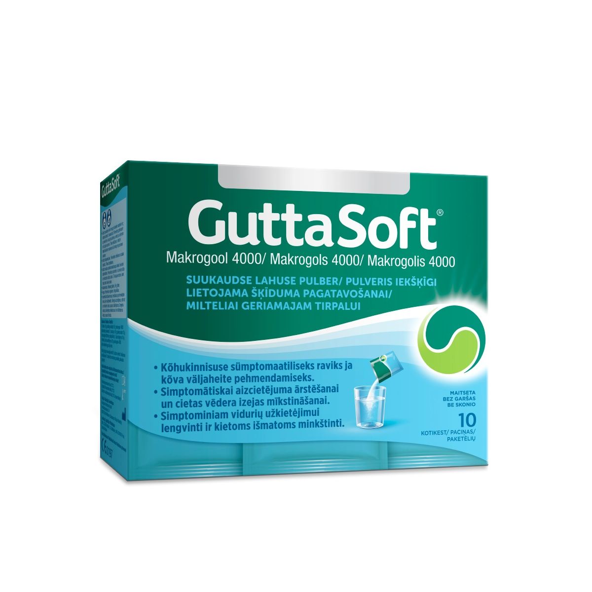 GUTTASOFT SUUKAUDNE PULBER N10 - Product Image