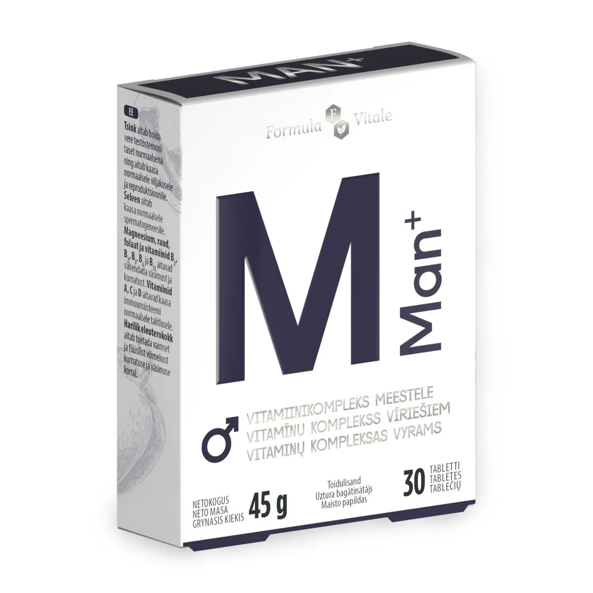 FORMULA VITALE MAN+ TBL N30 - Product Image