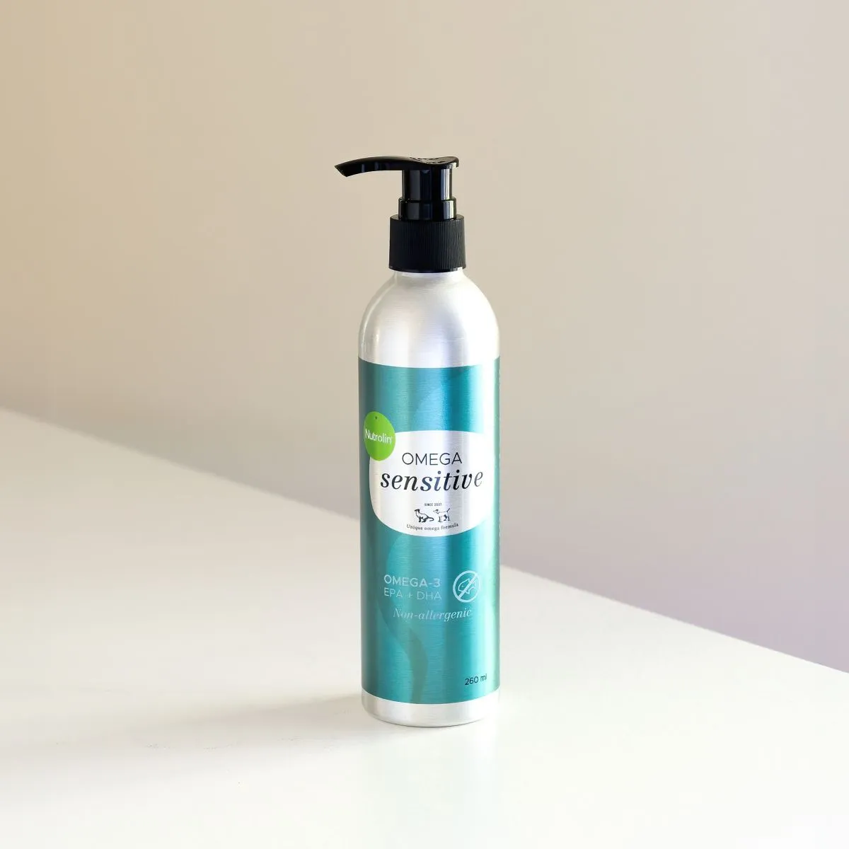 Nutrolin Omega & Sensitive koera õli 265 ml - Product Image