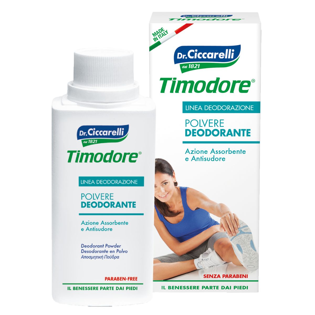 CICCARELLI JALADEODORANT-PUUDER 75G - Product Image