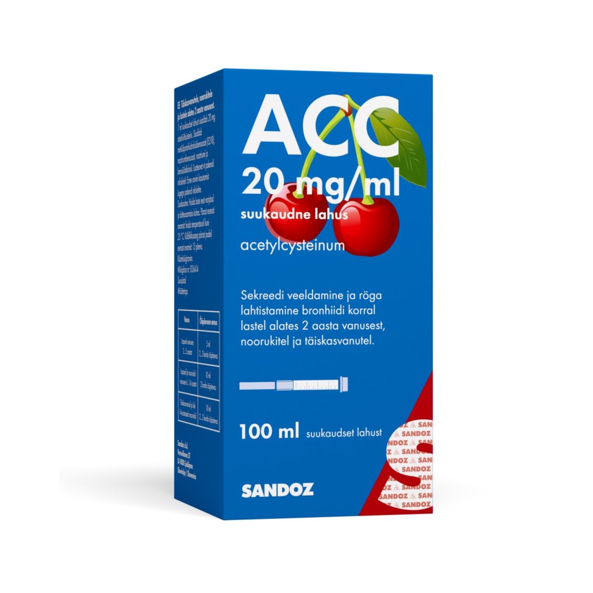 ACC SUUKAUDNE LAHUS 20MG/ML 100ML - Product Image