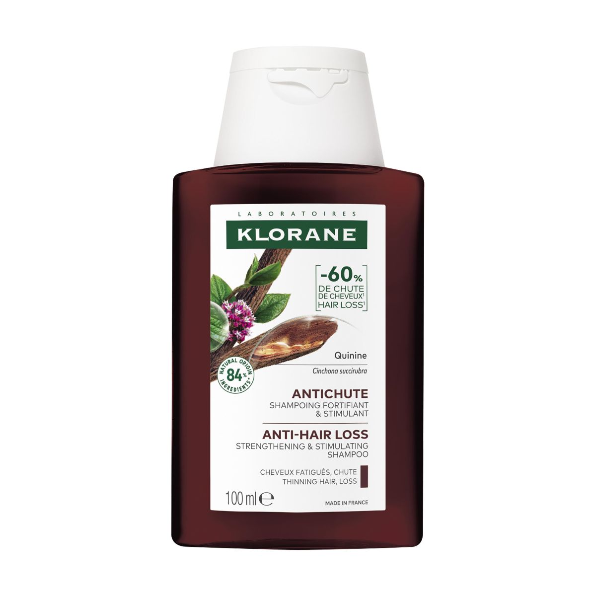 KLORANE SHAMPOON HINIINI EKSTRAKTIGA 100ML - Product Image