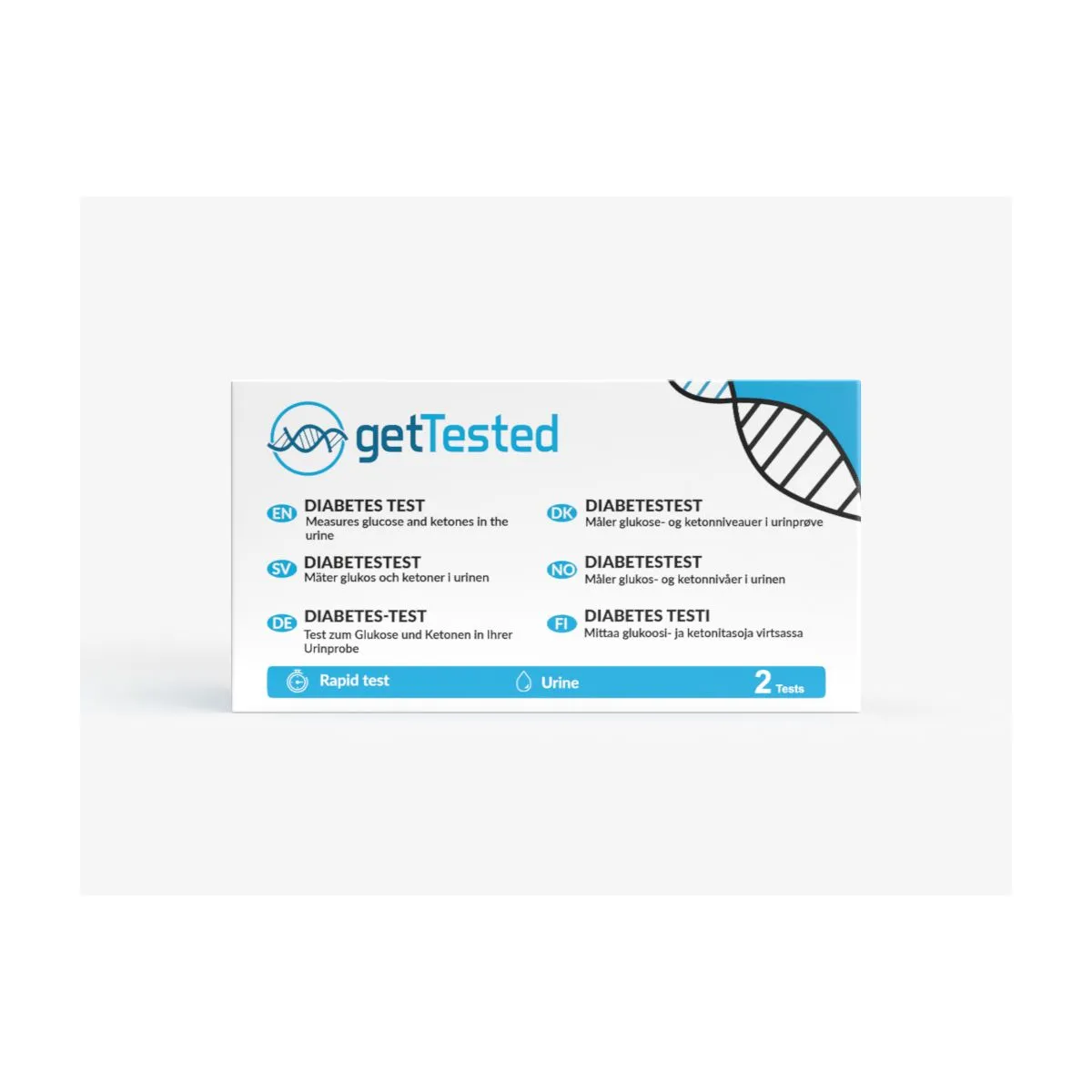 GETTESTED KIIRTEST DIABEEDI TUVASTAMISEKS N2 - Product Image