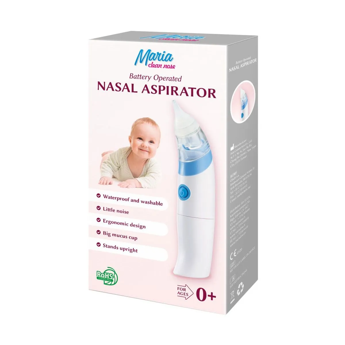 MARIA CLEAN NOSE NINAASPIRAATOR ELEKTRILINE N1 - Product Image