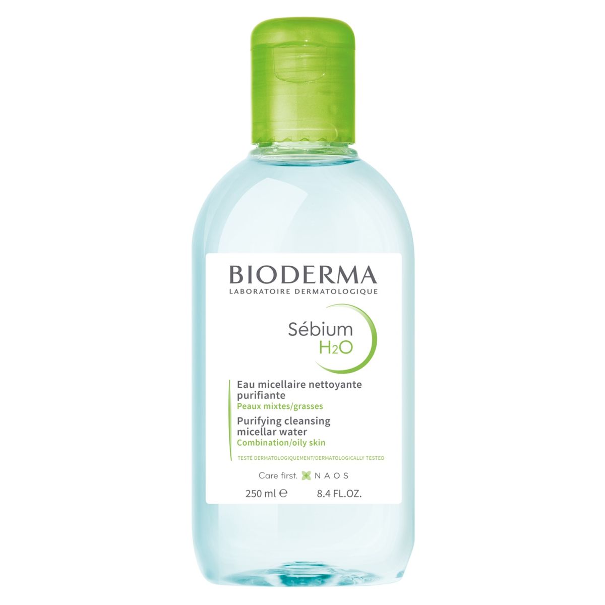BIODERMA SEBIUM H2O MITSELLAARVESI SEGANAHALE 250ML - Product Image