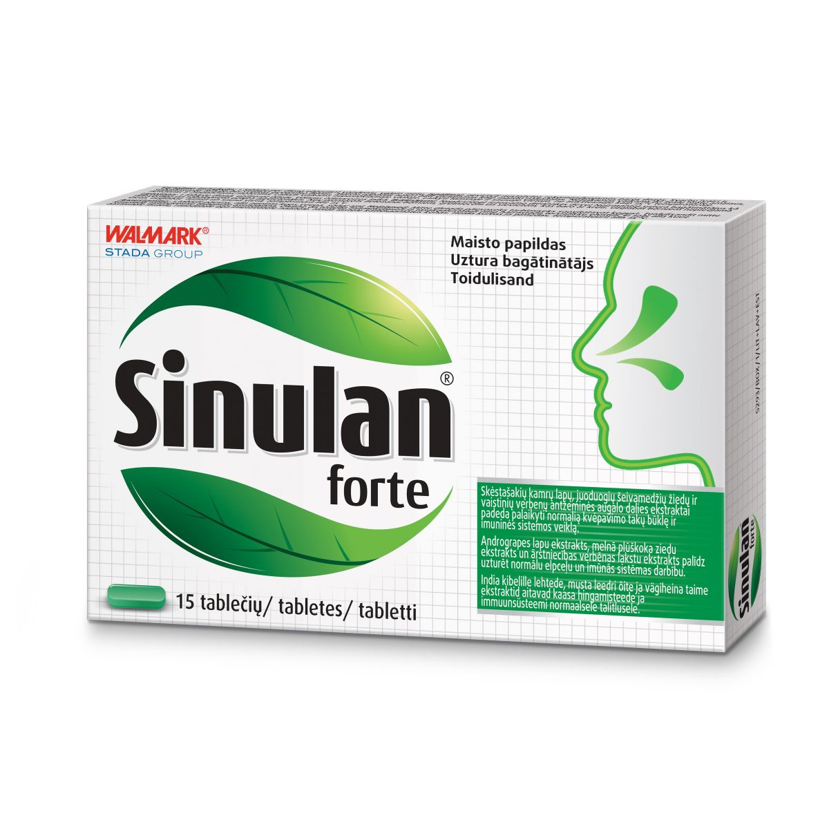 SINULAN FORTE TBL N15 - Product Image