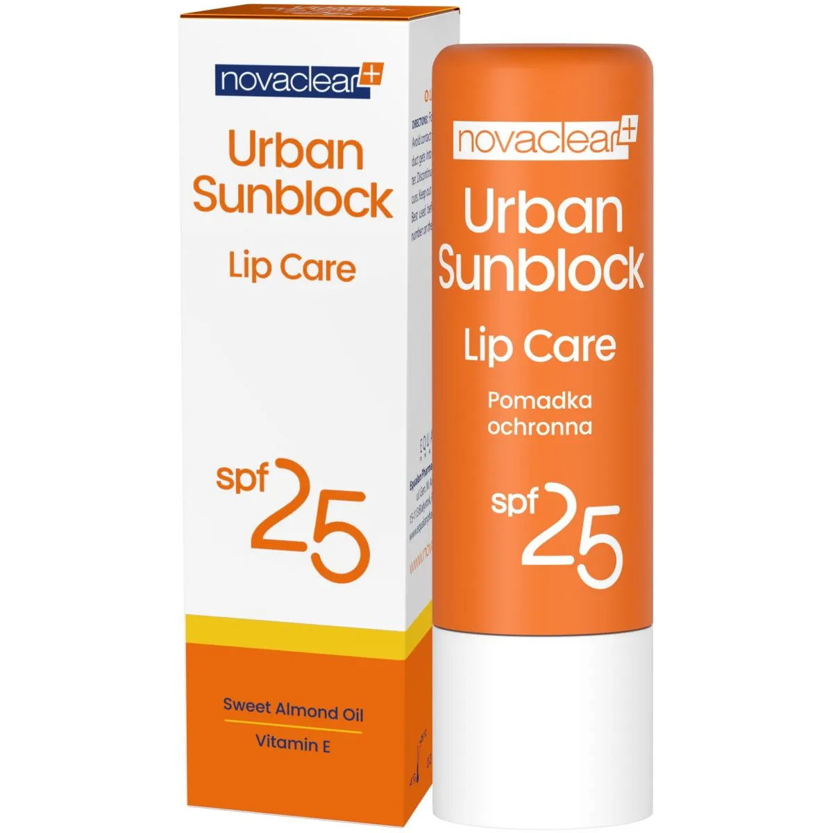 NOVACLEAR HUULEPALSAM PÄIKESEKAITSEGA 4,9G - Product Image