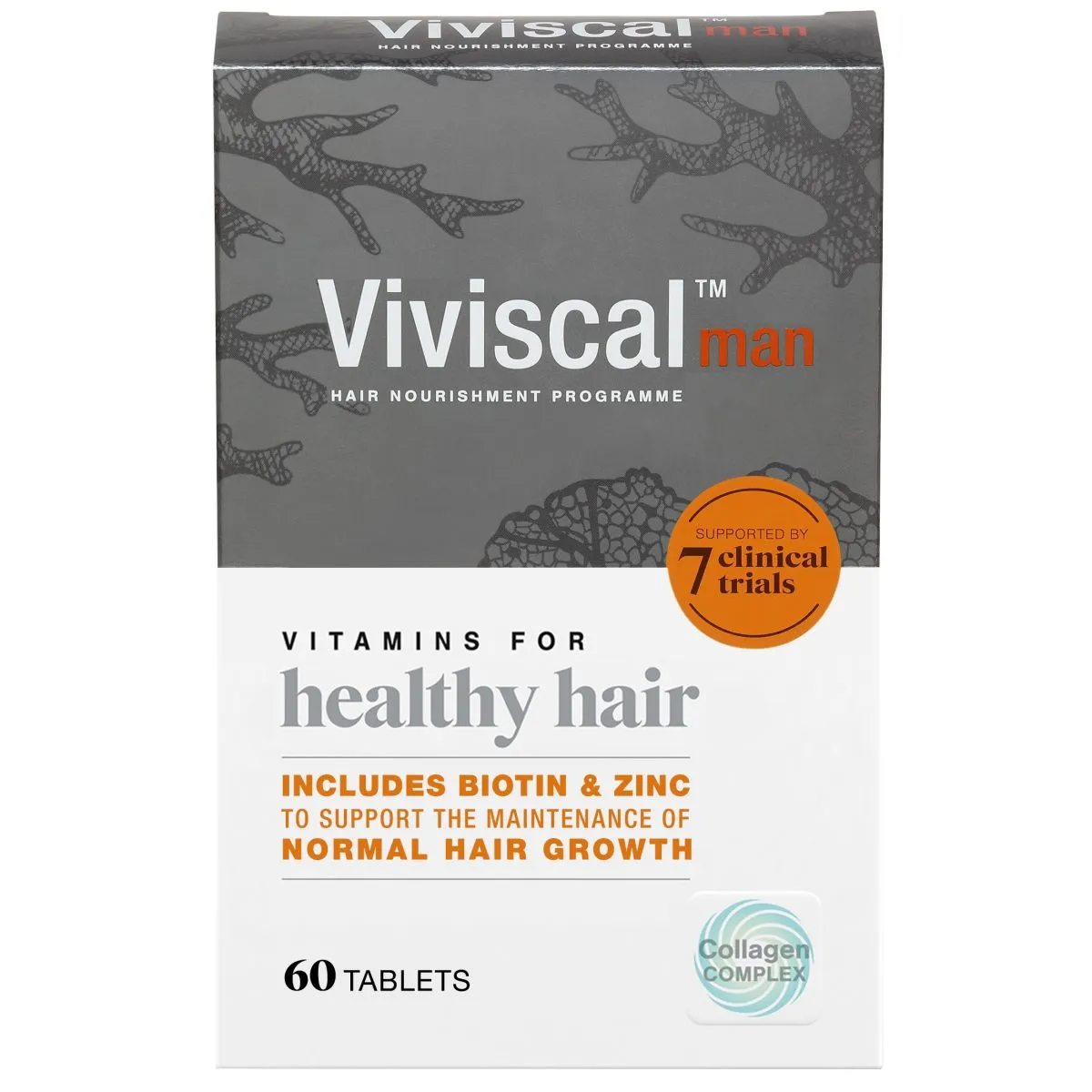 VIVISCAL VITAMIINID MEESTELE JUUKSEKASVU PARANDAV N60 - Product Image